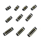 1sets DC 36V 5A Waterproof Magnetic Pogo Pin Connector 5Pin With Ears Pogopin Male Female Spring Loaded DC Power Socket