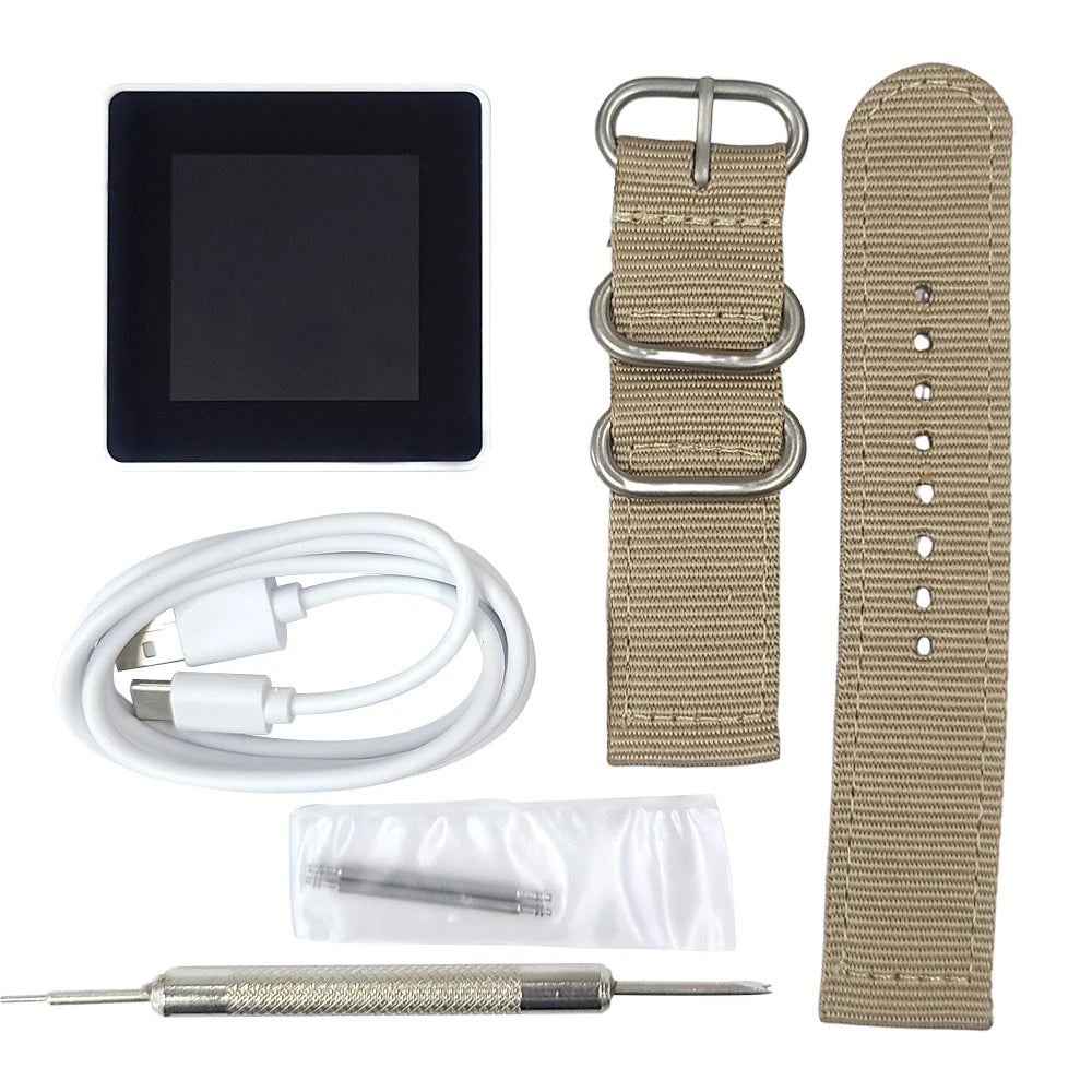 ESP32 Smart Watch BOX Development Board Wifi BT Module ESP32-BOX with 1.54 Inch TFT Screen MPU9250 BM8563 8MB Flash Type-C
