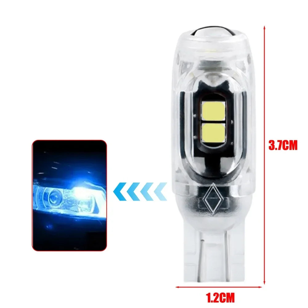 T10 Car Strobe Light 3030 5SMD High Brightness Motorcycle LED Flashing License Plate Light 5W5 Infinite Decoding Clearance Lamp