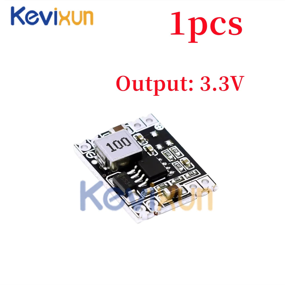 1-10pcs/3.3V 5V 9V 12V power module Adjustable MP1584EN DC DC 3A power step-down descending output module  LM2596