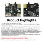 BPM13 Plus Mono Bluetooth Power Amplifier Board 6W Power Bluetooth 5.4 Amplifier Module with PC Sound Card Type C