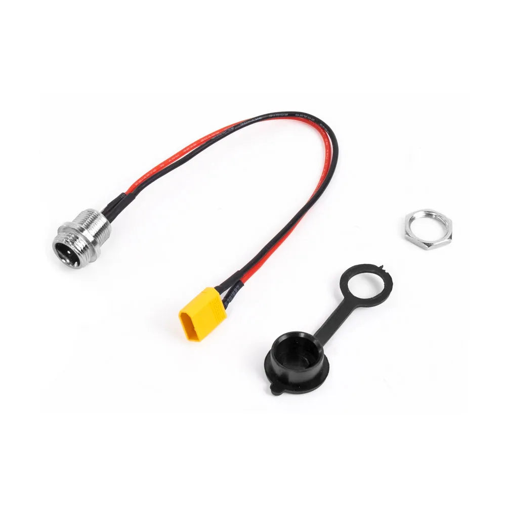 Electric Scooter GX-16 Charge Plugs GX16 3 Pins Charging Port for VSETT 8 8+ 9 9+ 10+ for ZERO 8 9 10 8X 10X 11X for Speedual