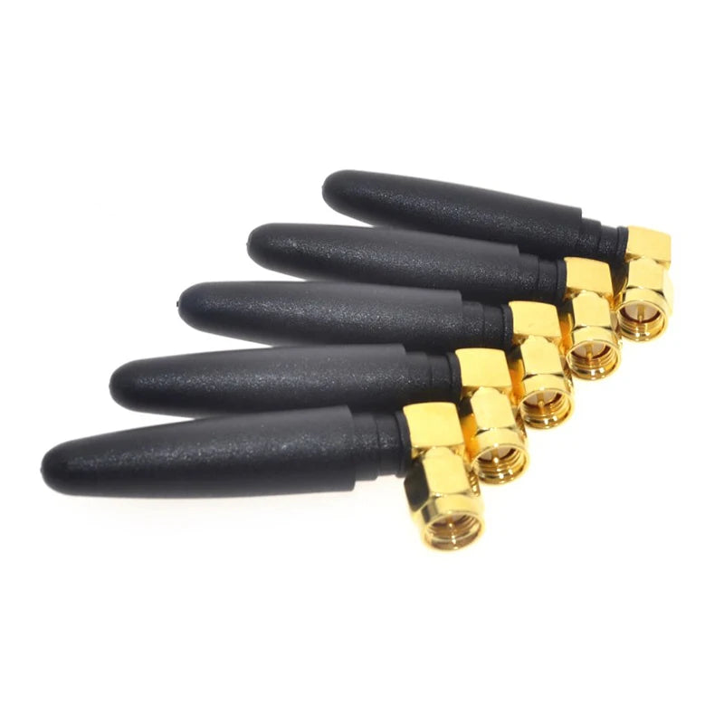 GSM antenna 2G antenna 2DBI Quad-Band 850/900/1800/1900 MHz, SMA plug connector for GSM module A6 SIM900 SIM800