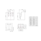 JST VH3.96 3.96mm Female Housing Connector Plug 2-10 Pin 22AWG Electronic Wire Cable 20CM 5/10Pcs