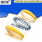 100PCS/lot 1/4W Metal film resistor 1R~22M 1% 100R 220R 1K 1.5K 2.2K  4.7K 10K 22K 47K 100K 100 220 1K5 2K2  4K7 ohm resistance