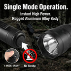 UltraFire 502IR IR 850/940nm Infrared Flashlight Night Vision Illuminator LED Torch 18650 Invisible Light for Hunting Coyote
