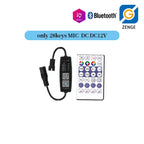 2.7mm WS2812 RGBIC LED Light 160Leds/M WS2812B 2020SMD Addressable Strip Lamp With DC/USB 28keys BT Music Led Controller DC5/12V