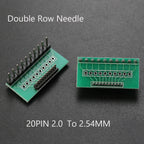 1piece 1.27mm 2.0mm 2.54mm Pitch Transfer Plate Converter Single Double Row Pin PCB Adapter Board