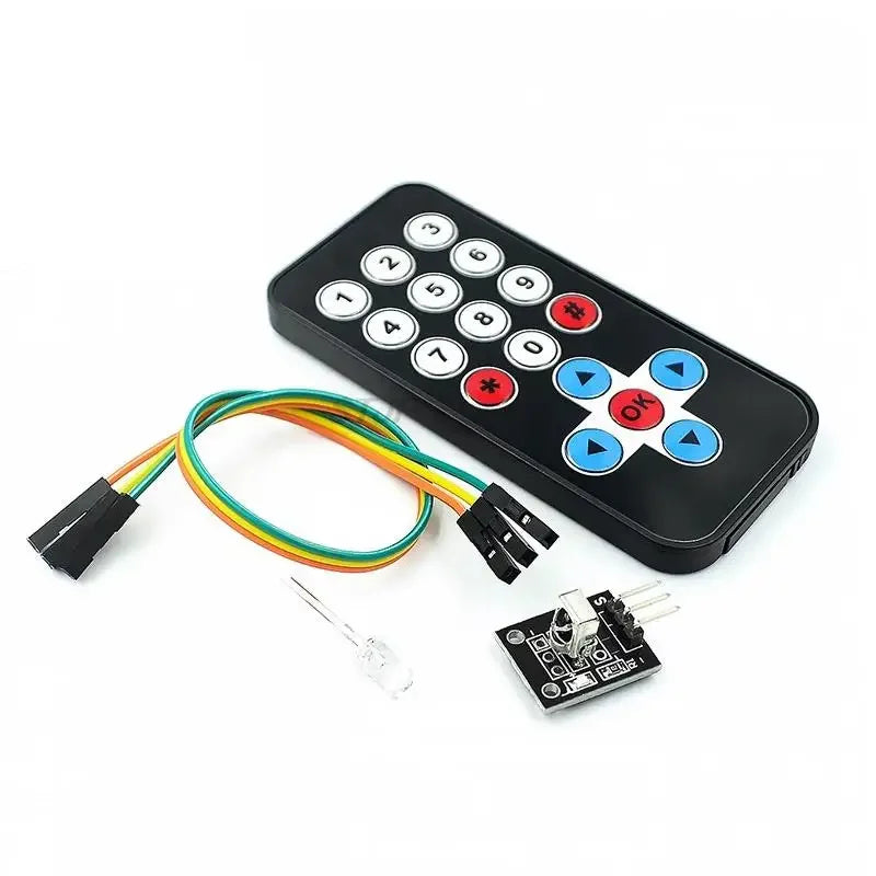 1-10pcs 1Set Infrared Remote Control Module Wireless IR Receiver Module DIY Kit HX1838 for Arduino Raspberry Pi