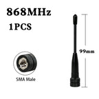 GIZONT LoRa 868MHz 915MHz Soft Antenna SMA Small Antenna For Meshtastic ESP32 Board Lora32u4 II Internet WiFi Antena Low VSWR