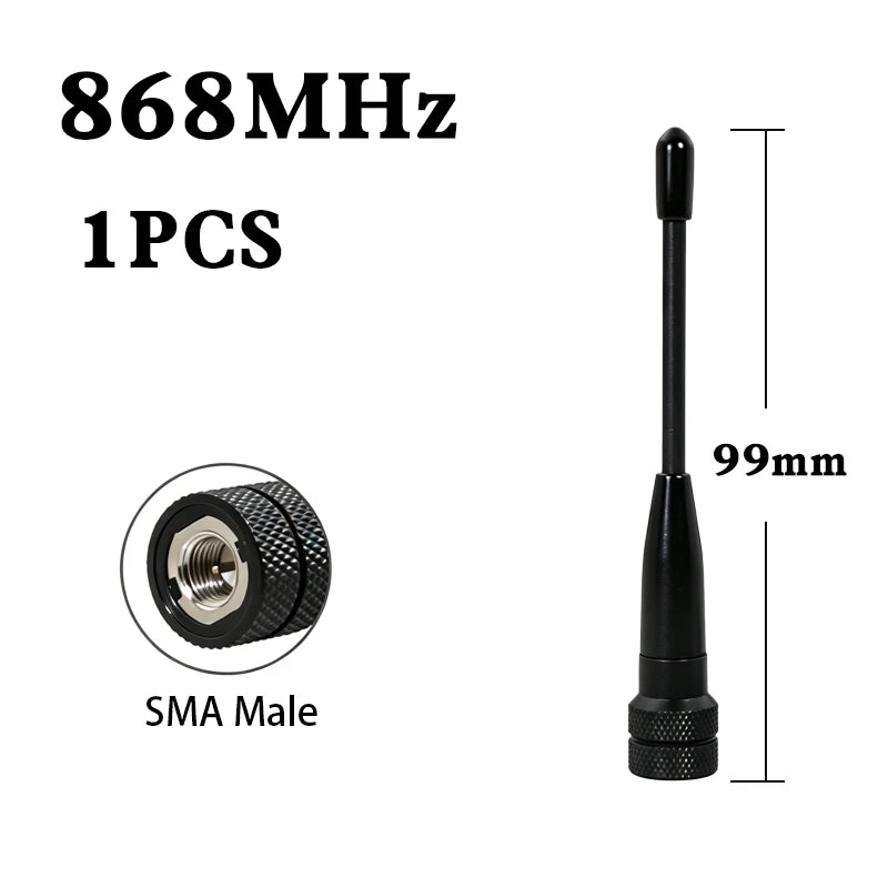 GIZONT LoRa 868MHz 915MHz Soft Antenna SMA Small Antenna For Meshtastic ESP32 Board Lora32u4 II Internet WiFi Antena Low VSWR