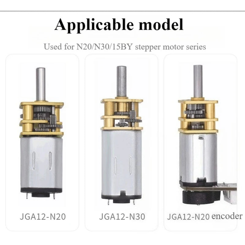 N20 Reduction Motor, N30 Micro Reduction Motor, 12MM Gear Reduction Box, 15BY Stepper Motor