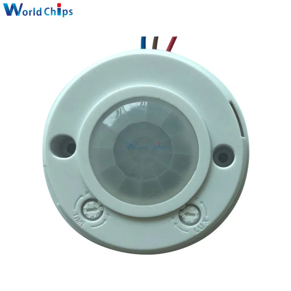 Newest Arrival LED Motion Sensor 110V 220V Automatic Infrared PIR Infrared Detector 360 Degree Time-Delay Motion Sensor Switch