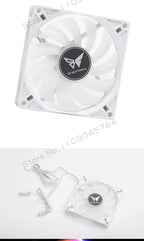 PC Cabinet RGB Fan 9cm Ultra-Thin 9215 9225 15mm 25mm Slim ITX Case Cooler Fans 5V 3Pin ARGB+ 4Pin PWM Control Black White