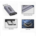 USB C 3.0 Micro B Male to Type C Female Adapter Type-C To Micro B Connector for Laptop External Hard Drive Disk Box Samsung S5