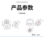 MQ Semiconductor Detects Ammonia Hydrogen Methane Propane Gas Sensor