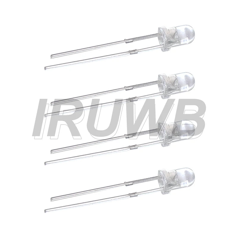 10pairs F3 F5 Diodes for Arduino DIY 3mm 5mm 940nm LEDs Infrared Emitter and IR Receiver Diode