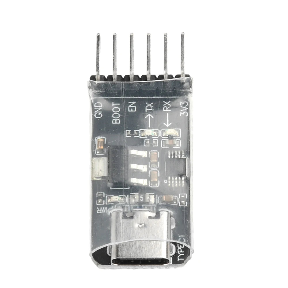 USB to Serial TTL Module Type-C ESP32 ESP8266 Auto The programmer Downloader USB Serial Converter Chip Programming Tool