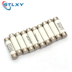 5Pcs 10*38 Fast blow Ceramic Fuse 10x38mm Fuse 500V 0.5A 1A 2A 4A 5A 6A 8A 10A 16A 20A 32A RO15 RT18 RT14