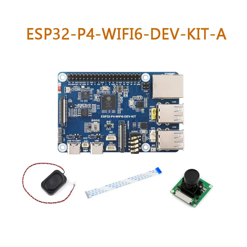 ESP32-P4-WIFI6-DEV-KIT ESP32-P4 REV3.X Development Board Based On ESP32-P4 Chip Integrates ESP32-C6 And 16MB Nor Flash