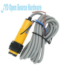 Smart Car Robot E18-D80NK Infrared Obstacle Avoidance Photoelectric Sensor Proximity Switch 3-80cm Detection Range Adjustable