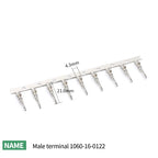 10/50/100 Sets Deutsch DTM/DT/DTP/DTF Automobile Connector Plug&Socket Male&Female Terminal DTM04-2/3/4/6/8/12 DTM06-2/3/4/6/8S