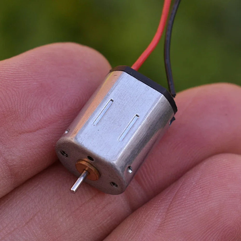 2PCS Flat Micro N20 Motor DC 3V 3.7V 14000-17300RPM High Speed Large Torque Mini Motor 10*12mm for Model Toy Production