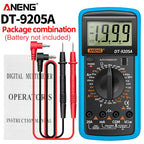 Profesional Digital Multimeter AC/DC Voltage Current Test ANENG Capacitance NCV Resistance Ohm Electrical Test Meter Tools