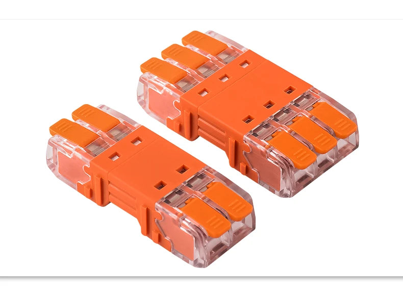 JINH CMK64 Series 18Pcs Mini Quick Connector Universal Compact Push-in Terminal Block Standard Solid Flexible Wires