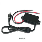 12V 24V to 5V 3A Charging Converter DC to 5V Step Down Converter with Female/MICRO/TYPE C/MINI USB for Car Motorcycle
