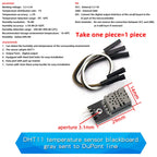 1PCS DHT11 DHT22 AM2320 Digital Temperature Humidity Sensor Module Board with DuPont Line For Arduino High Precision