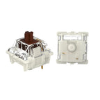 Gateron White Yellow Silver Pro 2.0 V2 Switch 3pin RGB linear Tactile Red Brown Switchs for Hot-swappable Mechanical keyboard