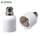 1pc B22 To E40/E39 PBT High Temp Resist Bayonet Mogul LED Highbay Lamp Base Bulb Holder Light Socket Adapter Extender Convrter