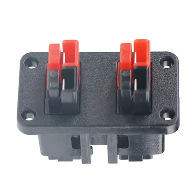 ABVO-For Anderson Plug Connector 2Pcs 45A 600V Power Plug Cable Connectors Fixed Mounting Bracket Panel