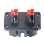 ABVO-For Anderson Plug Connector 2Pcs 45A 600V Power Plug Cable Connectors Fixed Mounting Bracket Panel