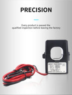 3PCS KCT24 Split Core Current Transformer AC Current Sensor Window Size 24mm Clamp On CT