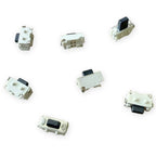 50PCS 2X4 Mini With Pillar Side Press Type Tact Switch 2*4*3.0/3.2/3.3/3.4/3.5/3.8/4.0mm DC12V 50mA Tablet MP3 Accessories