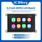 ESP32-S3 8M PSRAM 4M FLASH 4.3-Inch IPS Capacitive Touch 480*272 LCD Display Module with WIFI and Bluetooth