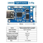 30PCS Micro/TYPE-C/MINI USB 5V 1A 18650 TP4056 Lithium Battery Charger Module Charging Board With Protection Dual Functions