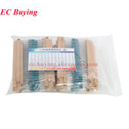 2600Pcs/150pcs 1/4W 1/2W 1W 2W 3W 5W Metal Film Resistor Assortment Kit 1% 0.25W 0.5W Resistance Set Electronic Components Kits