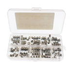 54/72/100/150/200PCS Fuse Assorted kit 5x20mm,6x30mm Quick Blow Glass Tube 0.2A-30A Blow Glass Fuse 10and 15Value electronics ﻿