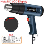 2000W Hot Air Gun Professional Electric Adjustable Temperature-controlled Building Hair Dryer Soldering Tools Heat Gun for Car