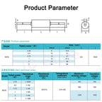 1PCS RX70 High Precision Low Temp Drift Instrument Calibration Standard Resistor 0.01% 0.25W 0.5W 1W 2W 3W 50 100 150 200 1M Ohm