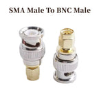 Coax Coaxial SMA Male Female To BNC Male Female Adapter Gold Plated Copper Antenna Connector RF Adapter