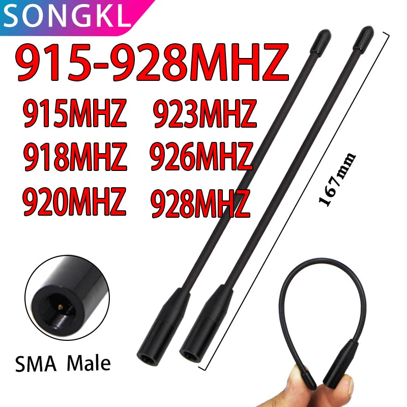 Support Customization LoRa Wan Soft Whip Antenna 915MHz 923MHz 915-928MHz Antenna High Efficiency Antenna 926MHz 918MHz 920MHz