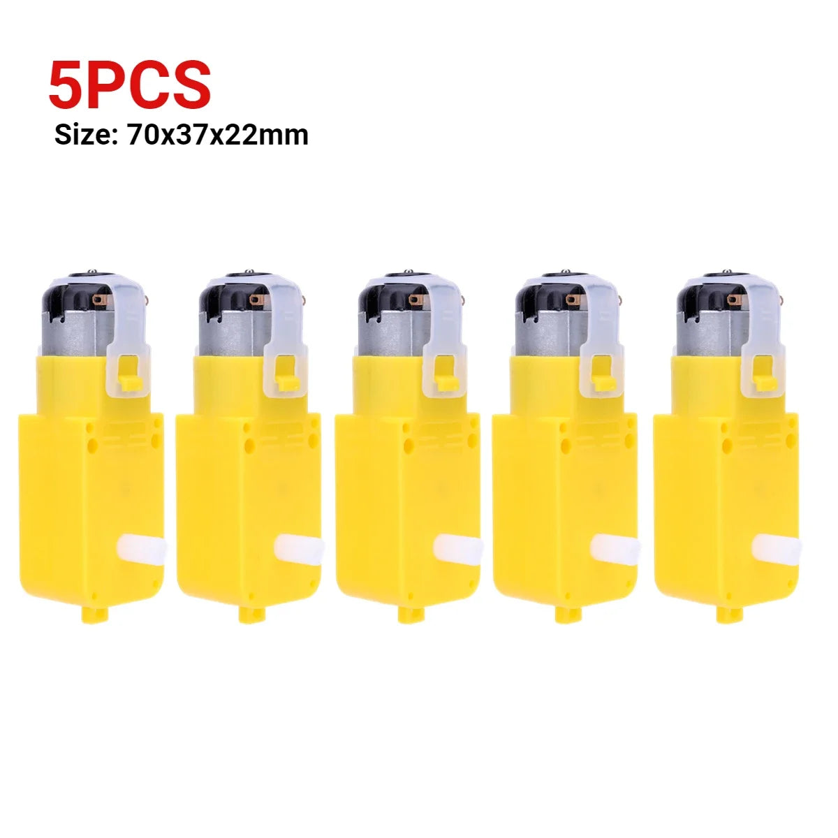 1-10PCS DC 3-12V TT Module Intelligent Dual Shaft Gearmotor Gearbox Motor for DIY Smart Car Robot