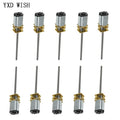 10pcs GA12-N20 M4*55 Micro Metal Gear Motor DC 3V 6V 12V Gear Wheel Gear Motor 50RPM 100RPM 200RPM 500RPM 1000RPM DC Motors N20
