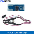 CH341A CH341B  24 25 Series EEPROM Flash BIOS USB CH341B Programmer Module  SOP8 Test Clip For EEPROM 93CXX / 25CXX / 24CXX