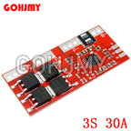 3S 6A 8A 10A 20A 25A 30A 40A 60A Li-ion Lithium Battery 18650 Charger PCB BMS Protection Board For Drill Motor Lipo Cell Module