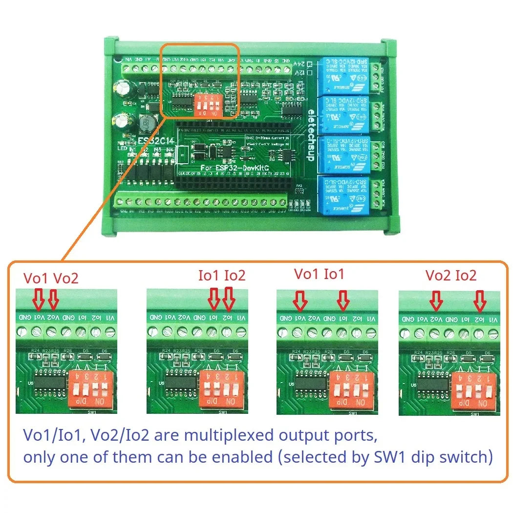 Upgrade Your Smart Home with ESP32 Expansion Board RS485 Modbus Module for Arduino PLC IOT DIY